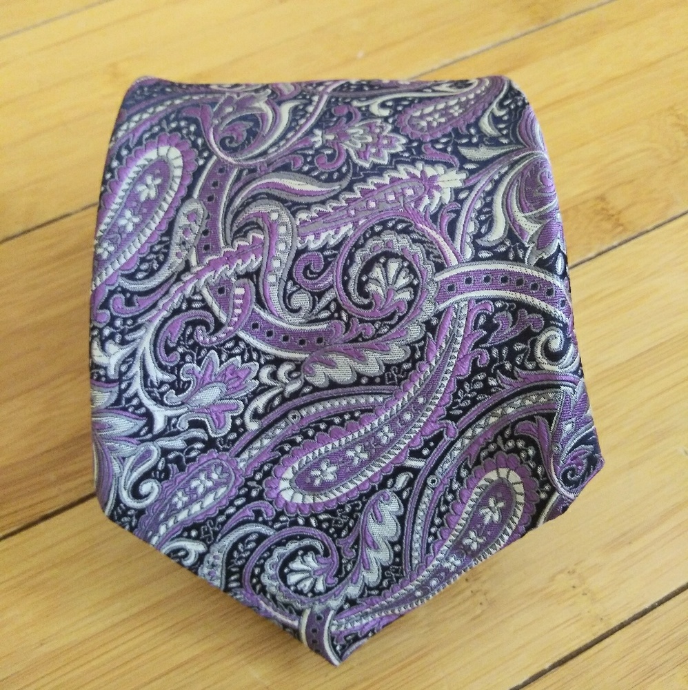 👔 Robert Talbott Best Of Class Silk Purple Tie